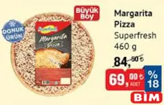 SUPERFRESH MARGARİTA PİZZA 460 G SUPERFRESH MARGARİTA PİZZA 460 G